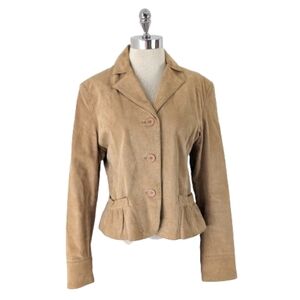 vintage 00's suede jacket